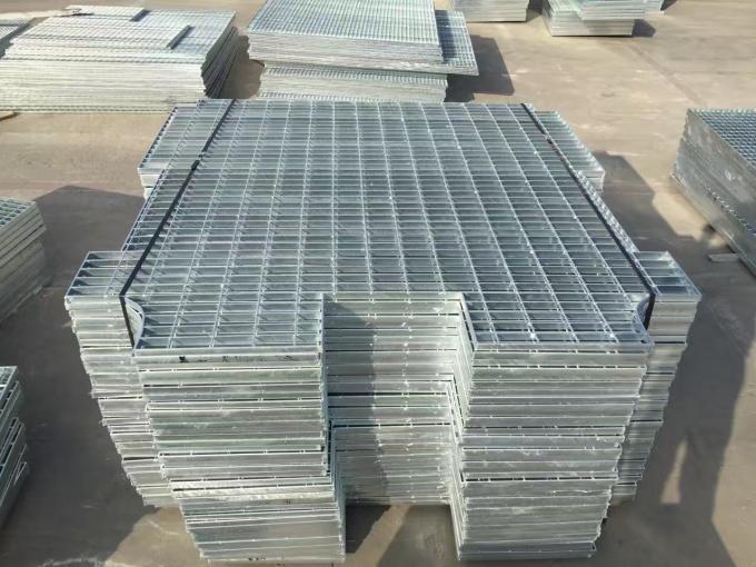 19w4 Steel Grid Mesh Flooring Anti Corrosion Galvanised