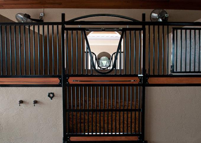 Powder Coated Horse Stall Panels Portable Stall Doors For Horse