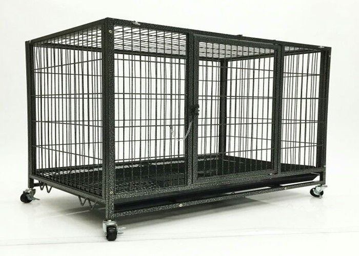 Powder Coated Steel Dog Kennel , Home Labs 4 6 Ft Foot High Dog Kennel