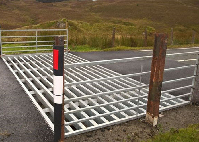 Steel Livestock Handling Equipment Cattle Guard Grid 4m X 2.2m / 3m X 2.2m