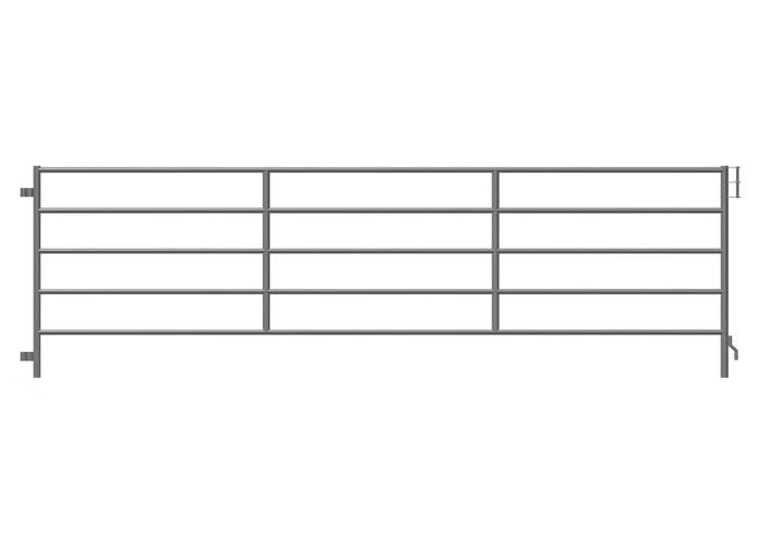 Standard I Type 12ft Galvanised Farm Gates , Durable 12 Ft Metal Farm Gates
