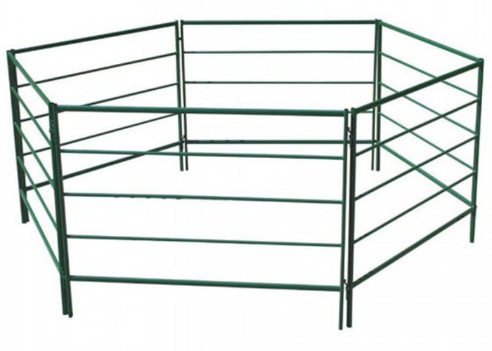 Free Standing Horse Corral Panels For Ranch High Tensile Steel Material