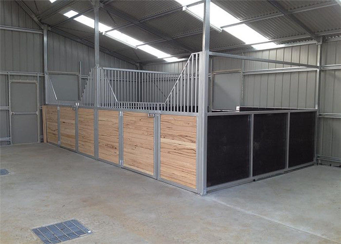 Galvanized Horse Stable Box Front Panel Jh Standard 3 6m 3 8m 4m