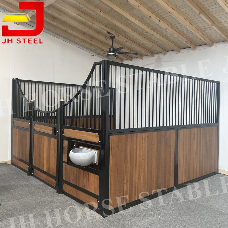 10ft 12ft Custom Made Size Simple European Horse Stalls Low Yoke
