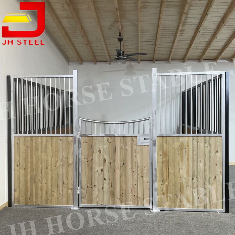 Economical Window Sliding Door Mesh Horse Stall Fronts Infilled Pine