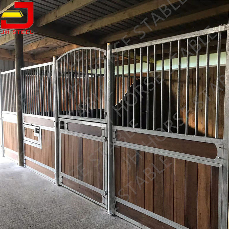 Arch Design Horse Stall Front Panels Powder Coated Steel
