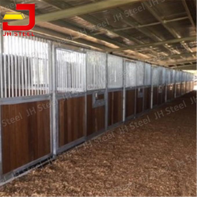Galvanized Powder Coating Horse Stable Stall Panel All Colors ISO9001