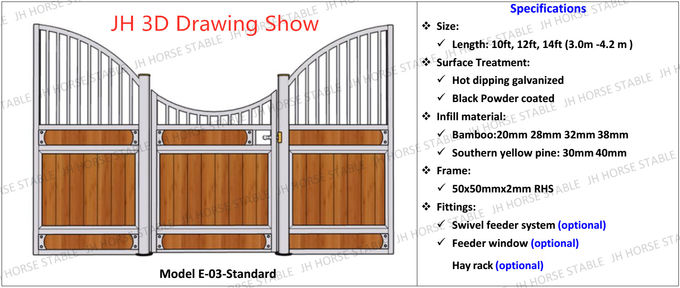 Luxurious Horse Stable Box With Sliding Door Oem Portable Horse