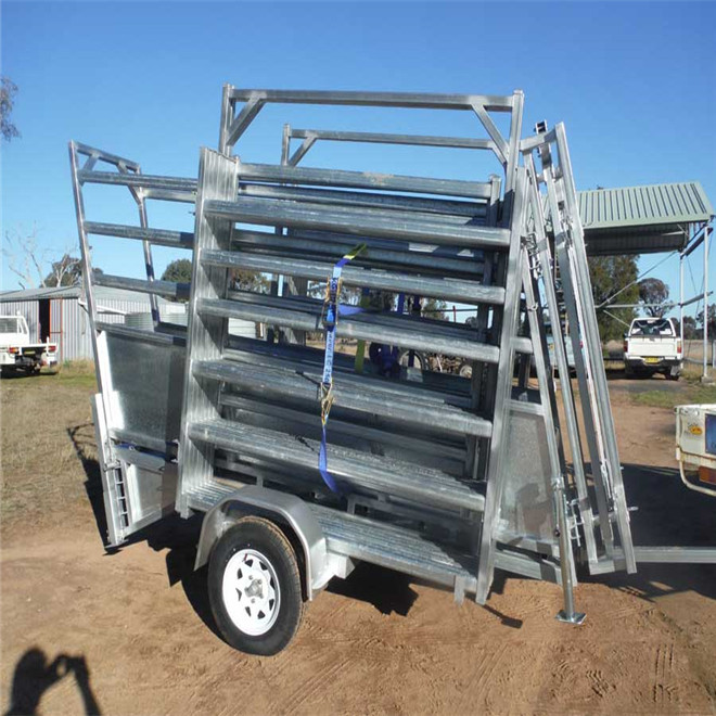 Hot Dipped Galvanized Sheep Loading Ramp Plans Livestock Handling Equipment