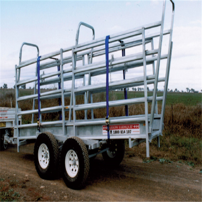 Australian Galvanized Cattle Loading Ramp / Mobile Cattle Loading Ramp