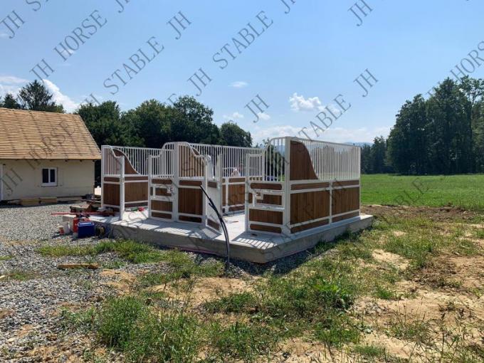 Bamboo Wood Heavy Duty 8 Ft European Horse Stalls