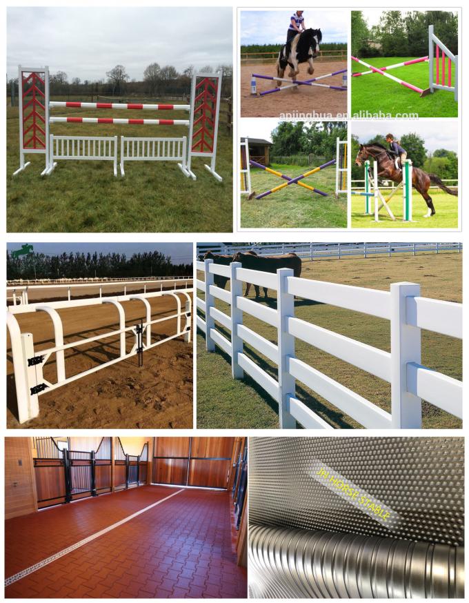 Front Door Prefabricated Building Material Portable Horse Stall Panels