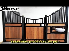 3.6x2.2 Building Sets Plans Wooden Horse Stable Door With Swivel Feeder