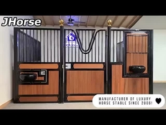 Standard Equestrian Hot Sale Bamboo Horse Stable Stall Professional Customized Horse Stall Box
