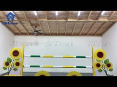 Customizable Horse Jumps Equipment Durable Pvc Steel Construction