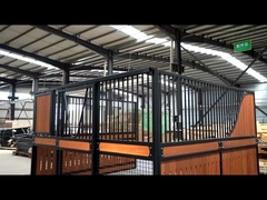 Fully Customizable European Horse Stalls Corrosion Resistant Material