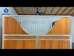 Easy To Install Prefabricated Horse Stalls Powder Coated For Farms