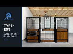 Introduce Budget Friendly European Horse Stalls Galvanized Stainless Material 14 Ft Height For You