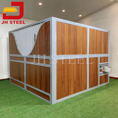 Standard 3m 3.5m 3.6m 3.8m 4m Horse Stall Panels With Feeder