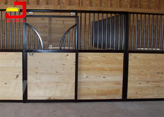 Eco Friendly Carbonized Bamboo Board 2.2m Mesh Horse Stall Fronts