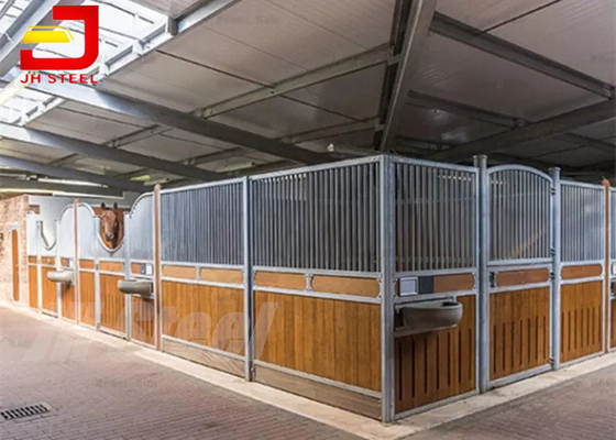 Movable 10x10 12x12 Big Horse Stall Panels With Hot Dipped Galvanized Frame