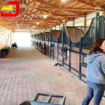 High Resistant Horse Stable Panels Horse Stall Fronts With Steel Tubes More Ventilation