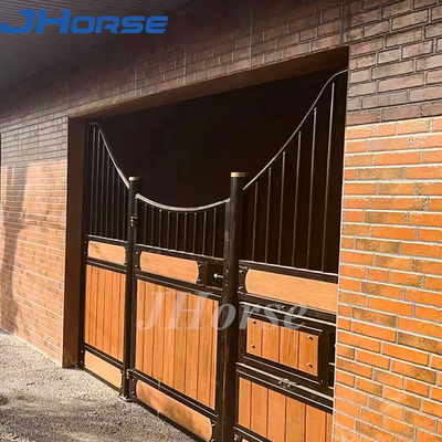 Water-Proof Custom Horse Stables Coating Horse Stable Stall Fronts Door