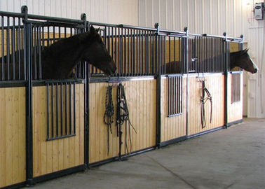 Fully Galvanized Horse Stall Panels For Western Riding Schools / Horse Barn