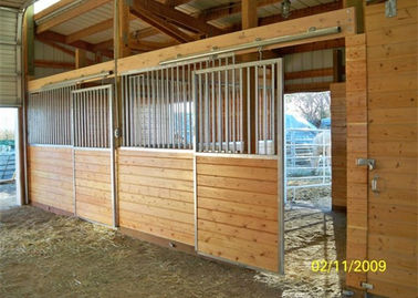 Safety Galvanized Prefabricated Stables Copper Ball For Horses Stable