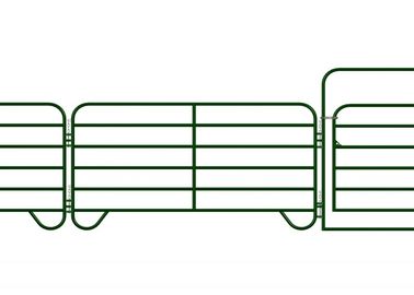 Heavy Gauge Tube Sheep Yard Panels , High Strength Movable Pipe Cattle Panels