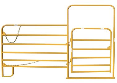 Temporary Light Duty Horse Round Yard Panels Quick Pin Latch System Hook Up