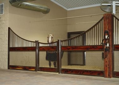 Outdoor Plywood Board European Horse Stalls Stable Stall Fence Panel With Roof