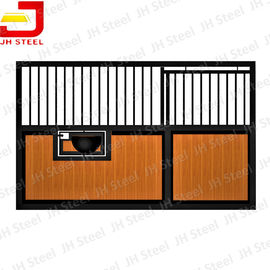 Bamboo Barn Stable Horse Stall Fronts High Heat Treated Density Carbonized