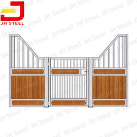 Luxury Prefab Used Bamboo Wooden Horse Stable Stall Front Panel