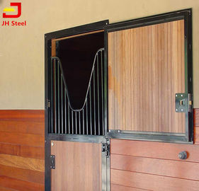 Customized Horse Shower Dividing Horse Stall Panels Wooden Bamboo Infill
