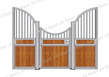 The cheap European black coating horse stable panels for sales