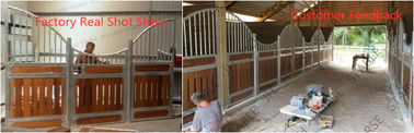 Posh Prefabricated Steel Structure Prefab Pre Built Horse Stall Stable