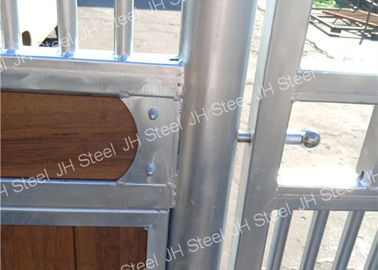 Construction Prefab European Stalls With Galvanized Steel Frame