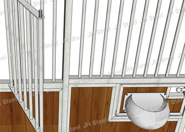4x4m Prefabricated Bamboo Modular Horse Stable Doors