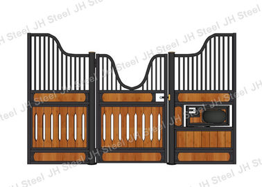 Steel Pipe Frame High Density Bamboo Horse Stable Box