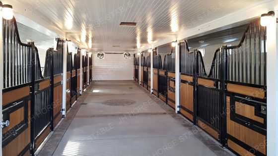 Hot Dip Galvanized Horse Stable Stalls With Steel Frame