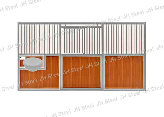 Hot Dipped Galvanized Wooden Sliding Door Horse Stable Box