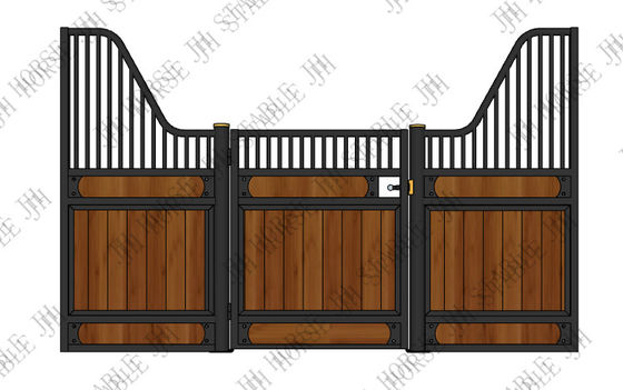 Heavy Duty Modular Steel Frame 50x50mm Horse Stall Fronts