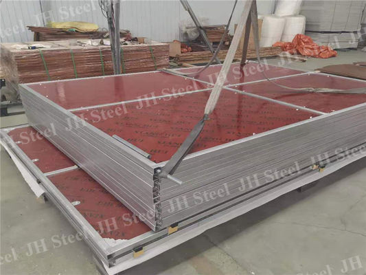 Light Duty Plywood Infill Horse Stall Panels Powder Coating Frame