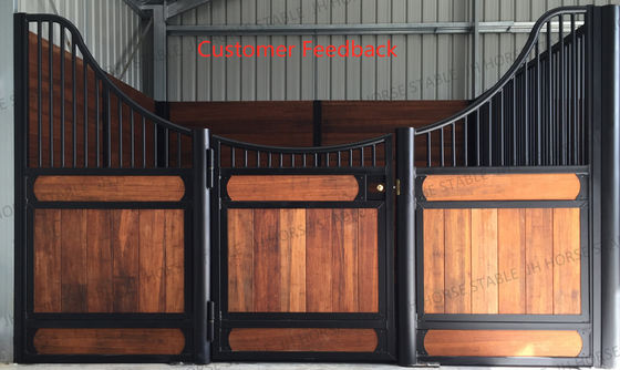 Mobile Panels Free Standing 14ft European Horse Stalls