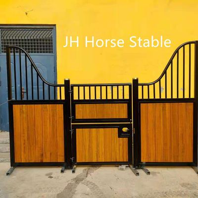 Custom Made Durable Steel Pipe 12ft Horse Stable Front