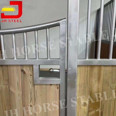 Simple 12 Foot Horse Stall Fronts Prefabricated Stable Building Material