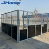 Hdpe 8mm Movable Horse Stables Portable Temporary Reliable Prefab