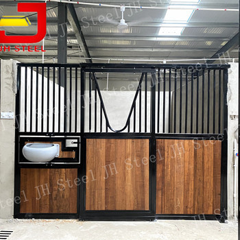 Bamboo Infill 14feet High End Horse Stables Luxurious Heavy Duty Galvanized Economical