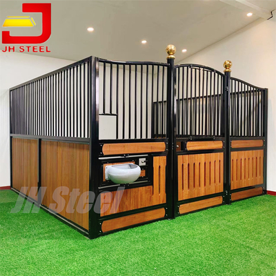 Indoor Safety Durable Horse Stall Fronts 12 Ft Powder Coated